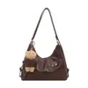 Bolso Tote de Gran Capacidad de Nicho para Mujer Otoño/Invierno 2026 Nuevo Bolso de Hombro Versátil de Nicho Mochila Casual Simple