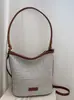 Yuezi 2026 Verão Bolsa de Palha Colorida Listrada Moda para o Dia a Dia Grande Capacidade Bolsa de Mão Bolsa de Ombro Tote