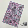Venta de Liquidación Paquete de Materiales DIY para Pegatinas de Personajes de Diario, Venta al por Mayor de Accesorios de Decoración para Diario, Liquidación en Transmisión en Vivo