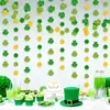 Nuevos Artículos Decorativos Transfronterizos para St. Ambiente de Fiesta del Día de San Patricio, Adornos Temáticos de Festival Irlandés