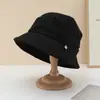 Sombrero de pescador de lana estilo francés para mujer, otoño e invierno 2026, versátil, adecuado para cabezas grandes, hace que la cara se vea más pequeña, protege del sol, sombrero tipo cubo moderno y elegante