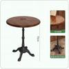 Juego de Mesa y Sillas de Cafetería Retro Estilo Americano, Taberna, Casa de Huéspedes, Mesa y Sillas para Comedor de Tienda de Té con Leche, Sillas Comerciales de Madera Maciza, Estilo de Mediados de Siglo