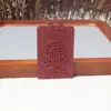Colgante de Arena Dorada Púrpura Cinabrio Fortuna al por Mayor Arena Púrpura Dorada de Alto Contenido Colgante de Cien Bendiciones Marca de Colgantes