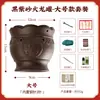 Tarros de Arcilla Morada Dragón de Fuego al por Mayor, Tarros Especiales para Medicina Tradicional China, Tarros Caseros para Gua Sha y Moxibustión, Tarros de Moxibustión Dragón y Fénix, Equipo de Moxibustión para Salones de Belleza