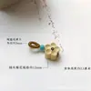 Lótus de madeira de pêssego, flor de ameixeira e sino, pequenos enfeites pendentes, esculturas em madeira feitas à mão, acessórios decorativos, pingentes DIY