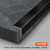 Tira de acabamento de borda em forma de 7 de liga de alumínio para cantos de parede, tira de acabamento de borda de ângulo reto para azulejos, linha de vedação de borda decorativa, tira de acabamento de borda de canto externo em forma de L