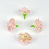 Simulación Cabeza de flor rosa de 3 cm accesorios hechos a mano arreglo floral flor de seda decoración de boda utilería para diseño de escena flores falsas al por mayor