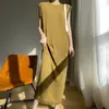 Vestido sin mangas de color liso con diseño deshilachado y cuello redondo, por encima de la rodilla, holgado, casual, para primavera y verano, delgado, con cuentas curvas, falda tipo chaleco para mujer