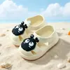 Nuevos Zuecos de Dibujos Animados Lindos para Niños 2026, Sandalias Unisex de Verano para Exteriores de Punta Cerrada con Ojos Grandes y Diseños Versátiles