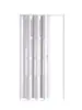 Puerta plegable de PVC Mampara de baño Cocina abierta Tienda Puerta corredera simple Balcón Retráctil Invisible He Zhengzhou