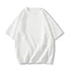 Camiseta branca de manga curta para mulheres, algodão puro, novo estilo europeu de verão, camiseta lisa de meia manga, top super popular com um design único