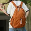 Mochila Estilo Perezoso Casual Mochila Estilo Literario Japonés para Mujer Gran Capacidad Ligera para Viajar Estudiante Mochila Escolar Bolsa para Computadora