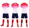 Roupas de Futebol Novo Estilo Conjunto Masculino Adulto Leve Placa Roupas de Futebol Estampadas Verão Estampa Jogo Infantil Roupas de Treino Roupas de Time