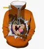 Moletom com Capuz Unisex Estampa Digital 3D Papai Noel Inverno 2025 Venda Direta da Fábrica Atacado