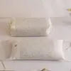 Almohada de cáscara de trigo sarraceno de algodón y lino para soporte del cuello y ayuda para dormir, altura ajustable para la columna cervical, núcleo de almohada firme, paquete individual, no colapsable