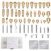 Kit Kangrun com 53 Peças de Ferro de Solda Elétrico, Pontas para Pirografia, Kit de Pirografia para Gravação DIY, Ferramentas para Cabaça, Pontas de Ferro de Solda Elétrico