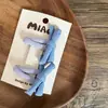 Nuevo par de pinzas para el pelo de bebé con forma de gota de agua y lazo básico, pinza lateral para flequillo