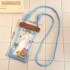 Bolsa Impermeável Original de Desenho Animado Tengyi para Natação e Rafting de Verão, Bolsa de Armazenamento e Proteção para Celular, Capa Flutuante com Airbag e Tela Sensível ao Toque