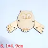 DIY Quadro de Atividades Acessórios Graffiti Pintados à Mão Despertador Engrenagem Madeira Desenvolvimento Madeira Li Zhi Decoração de Ensino Pingente de Natal