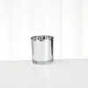 Novo Copo de Vidro Galvanizado para Vela Copo Vazio Copo de Vidro para Aromaterapia Pote de Vela de Fragrância Castiçal Decorativo de Quarto de Hotel Pêndulo Decorativo