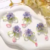 Fotografía Original Dulce Personalidad Lentejuela Bordado Flor de Perlas Parche de Tela DIY Rincón Broche Pendientes Accesorios para el Cabello Accesorios para la Ropa