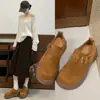 Zapatos Solef, estilo slip-on, perfectos para mujeres petite, con suela de plataforma, diseño casual, versátiles para otoño e invierno, zapatos de vestir sencillos estilo coreano 2026, nueva colección