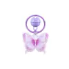 Llavero Colgante de Mariposa Multicolor Degradado, Decoración Creativa Personalizada para Mochila y Auriculares, Regalo Sencillo