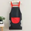 Delantal Nuevo de Dibujos Animados para el Hogar Moda de Cocina Impermeable a Prueba de Aceite Anti-Manchas Ropa de Trabajo Linda Cubreoles de Cocina Delantal