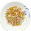 Cuentas Mixtas, Cuentas Sueltas de Vidrio, Cuentas de Arroz, Cuentas de Vidrio Semiacabadas Hechas a Mano para DIY, Accesorios para Joyería Mixtos de 8-10 mm