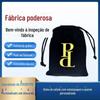 Saco de flanela preta bronzeamento LOGO saco de armazenamento de energia móvel requintado flanela saco de armazenamento de jóias local atacado