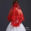Véu de Renda Retrô Francês Nupcial Vestido de Noiva Principal Cauda Casamento Véu Branco Puro Preto Cobrir a Cabeça Outlet de Fábrica