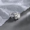 Anillo Bosque de Luz de Luna para Mujer, Diseño de Nicho Estilo Ins, Perla de Alta Gama Modelo Nuevo, Anillo Abierto Apilable Dulce y Fresco