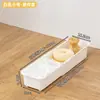 Caja de Almacenamiento Extensible para Cocina Estante de Cocina Estante de Almacenamiento de Plástico Caja de Almacenamiento para Gabinete Estante de Almacenamiento Botella Pequeña Condimento