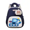 Mochila Ligera Nueva de Otoño 2026 para Niños Dibujos Animados Lindos para Jardín de Infantes Pequeña, Mediana y Grande para Niños y Niñas