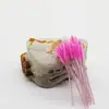 Cepillo de Pestañas de Cristal de Color, Peine para Pestañas Postizas, Cepillo Espiral para Rizador de Pestañas y Peine de Cejas, 50 Piezas, Herramientas de Maquillaje al por Mayor
