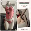 Lencería Sexy de Seda Diyi Miao Si, Estilo Puro Deseo, Uso Reversible, Cheongsam Estilo Antiguo, Conjunto de Faja Caliente Calada A531