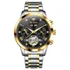 2025 Nuevo Reloj de la Marca Oris Reloj Mecánico Totalmente Automático Hueco Perpetuo Multifunción para Hombre Reloj para Hombre