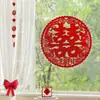 Pegatinas Electrostáticas para Decoración de Boda, Pegatinas de Palabras Felices, Set de Decoración para Habitación de Boda, Personaje Pequeño Especial, Casa Nueva, Ventana de Boda, Lados Masculino y Femenino