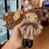 Llavero de Piernas Largas Kt Serie Maillard para Mochila Escolar de Niña Bolso de Hombro Colgante Llavero Muñeco de Peluche Otoño e Invierno 2025