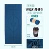 Funda de Esterilla Xuanlin Antideslizante, Absorbente de Sudor, Lavable a Máquina, Línea de Postura, Toalla de Esterilla de Fitness Yoga de Microfibra Portátil Profesional Resistente a la Suciedad