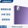 Adecuado para tableta Redmi Kpad2, película protectora para lente de ojo de águila de metal perforada, película de vidrio templado para pantalla de alta definición, red metálica a prueba de polvo
