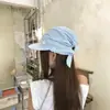 Gorro Hiyab a Cuadros Retro para Mujer, Estilo Delgado de Verano, Versátil, Gorra de Béisbol Adelgazante, Protección Solar, Ajustable