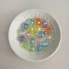 12-14mm Transparentes Facetadas Ab Forma de Balón Cuentas Redondas DIY Cadena para Teléfono Móvil Cuentas Espaciadoras Pulsera Accesorios de Joyería Materiales Venta al por Mayor