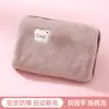 Bolsa de Agua Caliente Recargable de Peluche de Conejo, Calentador Eléctrico Antidesmontaje y Lavable, Bolsa de Agua Caliente para Bebé, Calentador de Manos para Hermana, Calentador Eléctrico de Enchufe