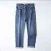 Jeans de Mezclilla Clásicos Retro Pesados para Hombre, Otoño e Invierno 2026 Nuevos Pantalones Casuales de Pierna Recta Ajustados de Alta Gama