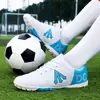 Chuteiras de Futebol com Travas Longas Modelo Novo Transfronteiriças para Homens, Baixo, Competição Estudantil, Treinamento, Chuteiras Esportivas Tf