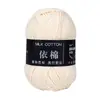 Cuatro hebras de algodón leche algodón lana cuatro hebras de algodón leche lana para crochet lana para tejer grupo de lana 4 hebras al por mayor