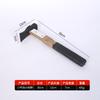 Formón de carpintero reforzado con mango de madera y mango de PVC a prueba de golpes, disponible en varios tamaños, formón de carpintero y hacha forjados para carpintería y tala