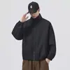 Chaqueta de Primavera 2026 con Cuello Alto para Exteriores de Corte Holgado Chaqueta Deportiva Estilo Funcional Versátil Casual Cómoda Prenda Superior