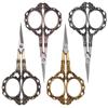 Tijeras clásicas de flor de ciruelo de acero inoxidable europeo para manualidades, punto de cruz, hechas a mano, tijeras pequeñas retro, tijeras para aplicaciones, tijeras para arcilla, venta al por mayor